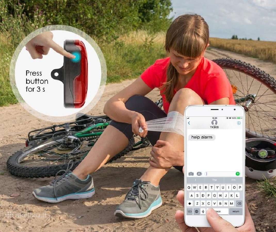 GPS seklys paspirtukui, dviračiui, motoroleriui - nuotraukos Nr. 4