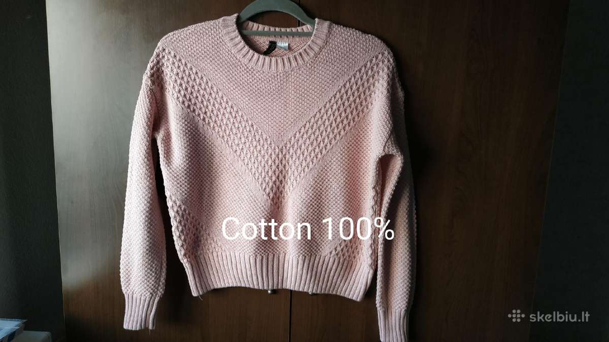 H&m Divided 100% medvilninis megztinis