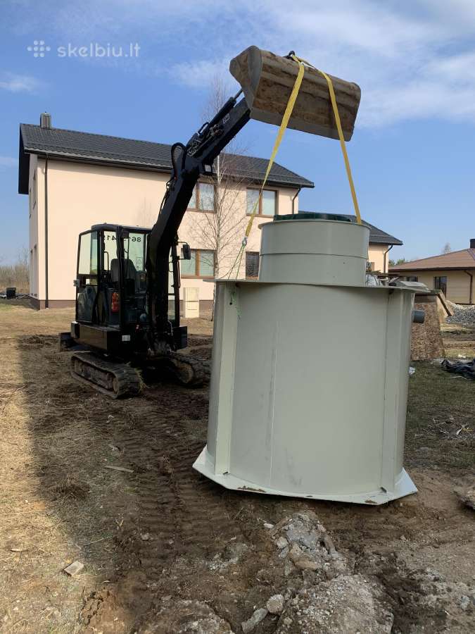 Bobcat ir Mini ekskavatoriaus 3.5t nuoma su oper. - nuotraukos Nr. 25