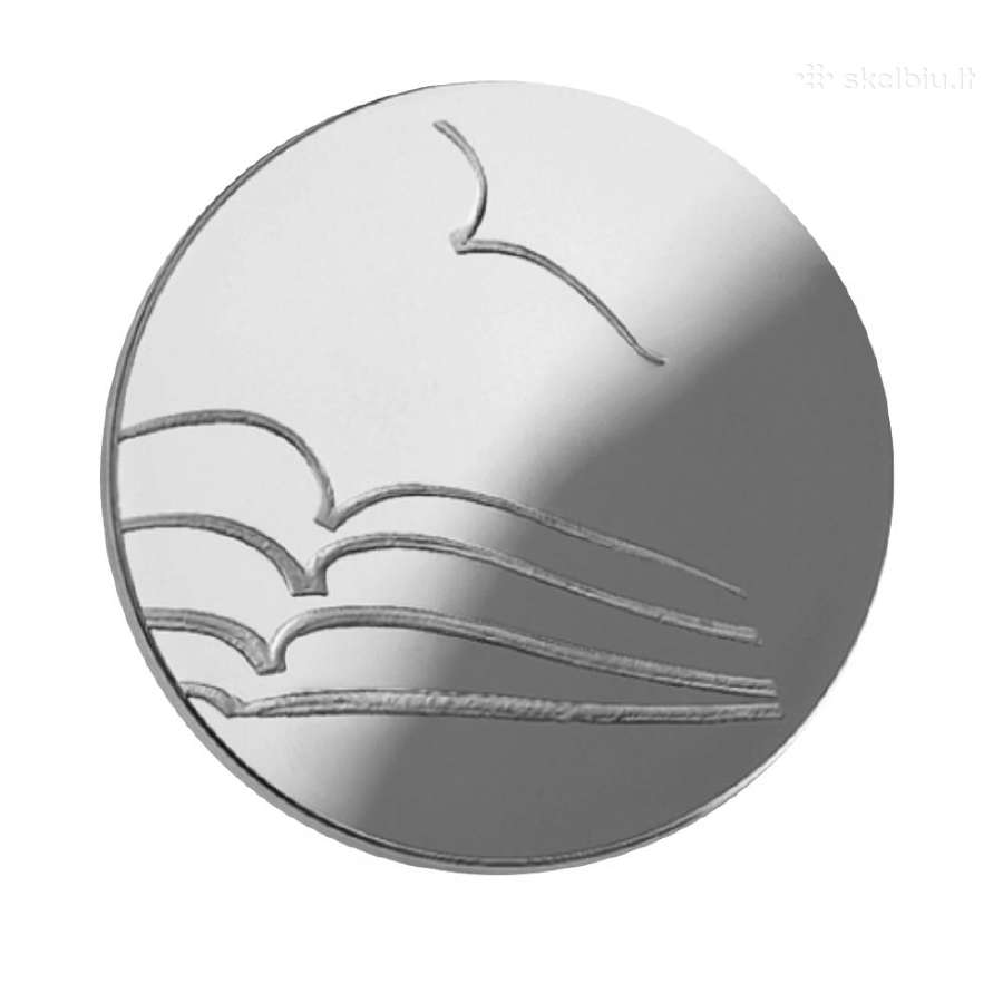 5 eurų sidabrinė moneta Literatūra
