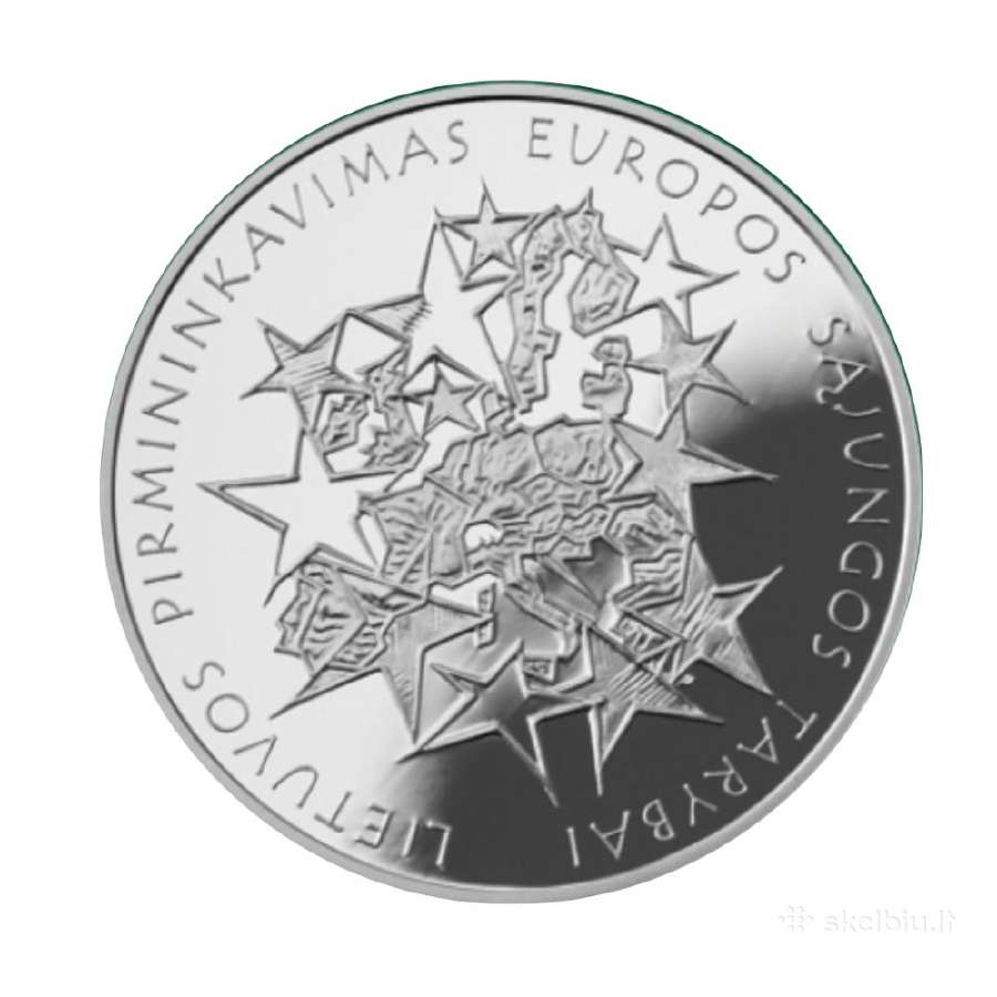 50 litų Lietuvos pirmininkavimas Es Tarybai