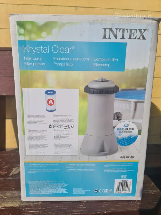 Filtras Siurblys Intex 3.785 L/val
