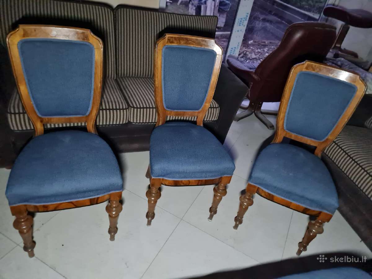 Retro istorinė Sofa ir kėdės - nuotraukos Nr. 3