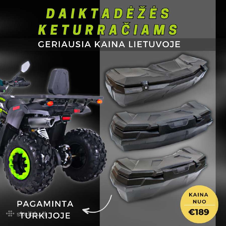 Keturračių daiktadėžės! Pigiausia Lietuvoje - nuotraukos Nr. 2