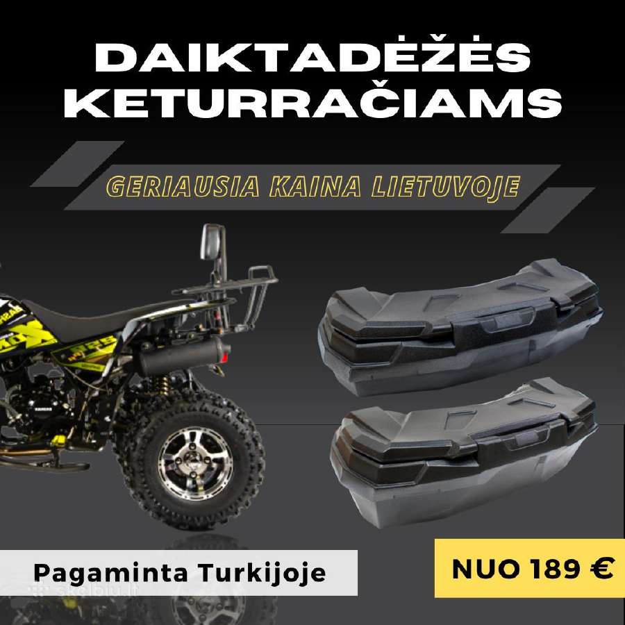Keturračių daiktadėžės! Pigiausia Lietuvoje - nuotraukos Nr. 4