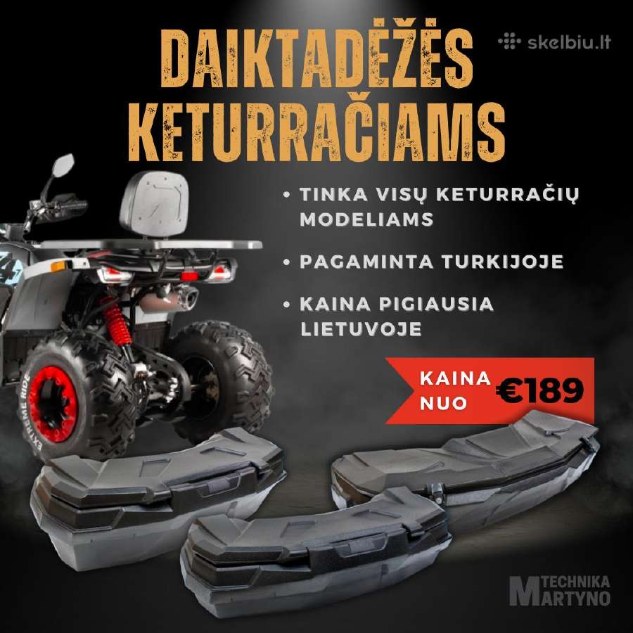 Keturračių daiktadėžės! Pigiausia Lietuvoje - nuotraukos Nr. 5