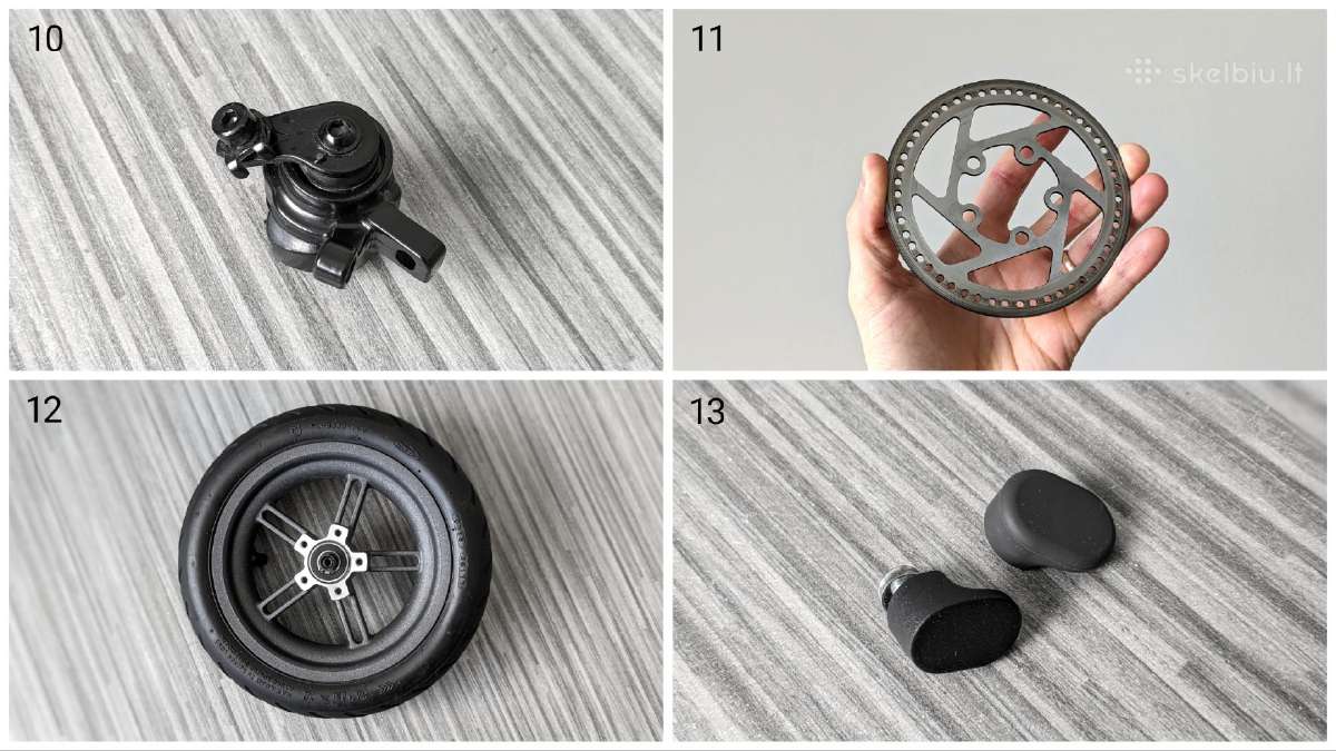 Originalios Xiaomi paspirtukų dalys, detalės - nuotraukos Nr. 4