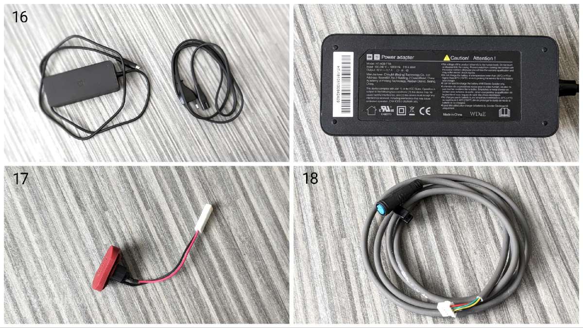 Originalios Xiaomi paspirtukų dalys, detalės - nuotraukos Nr. 6