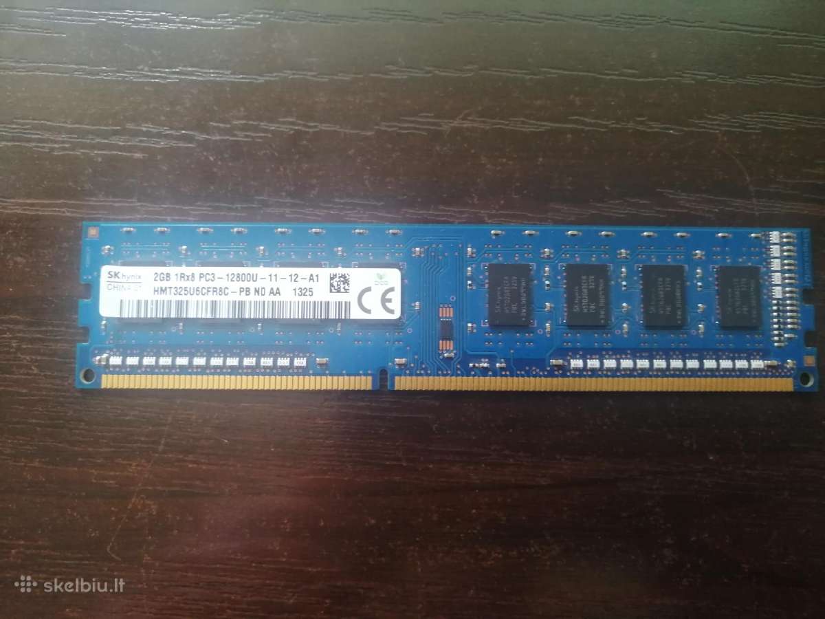 Parduodu kompiuterio RAM Ddr3 2gb - nuotraukos Nr. 2