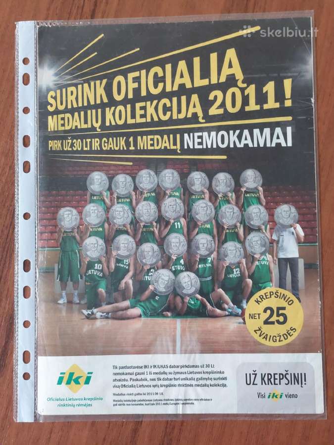 Iki lankstinukas Eurobasket 2011 Lithuania - nuotraukos Nr. 2