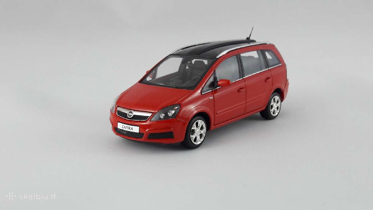 1/43 modeliukai Opel Zafira B - nuotraukos Nr. 2