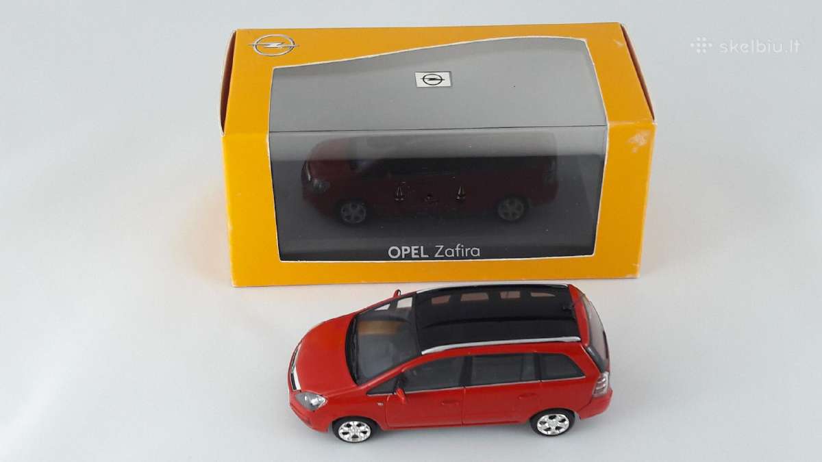 1/43 modeliukai Opel Zafira B - nuotraukos Nr. 6