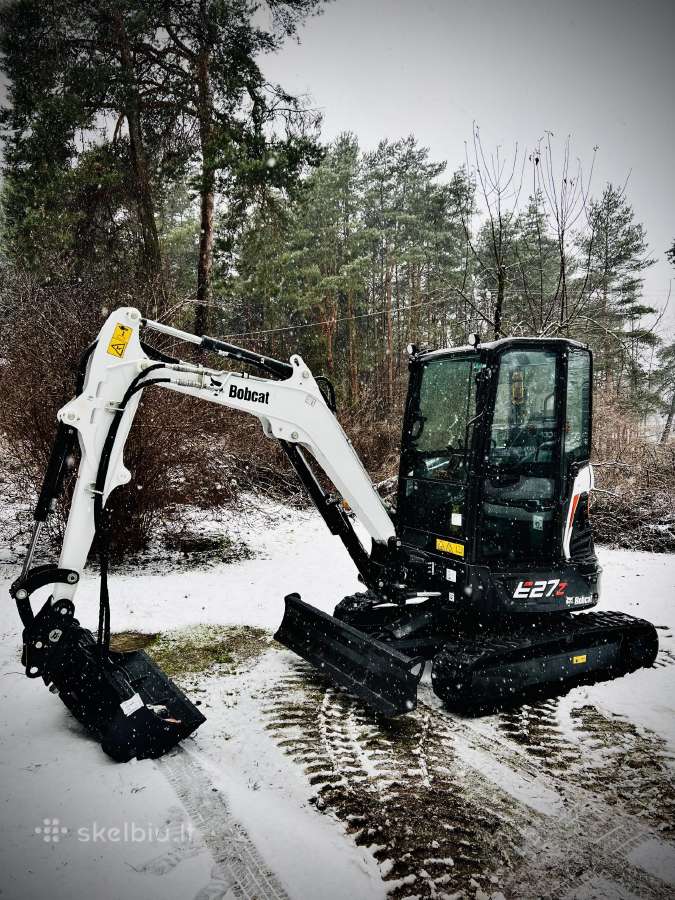 Mini ekskavatoriaus nuoma Kaunas