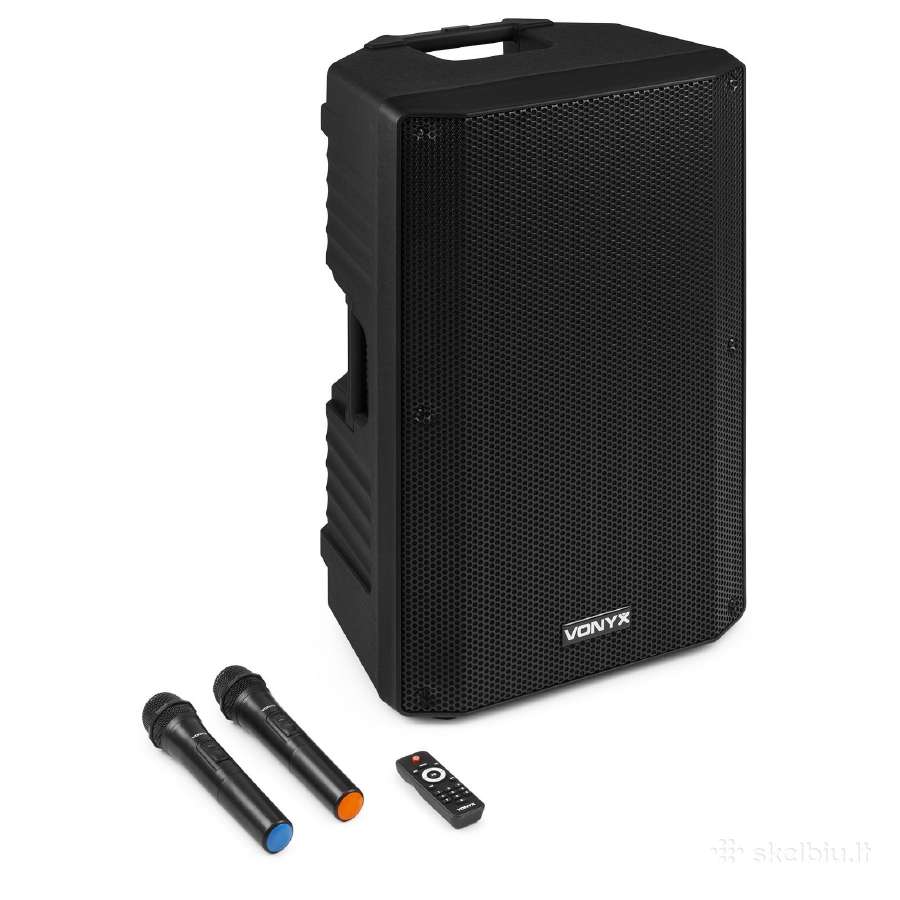 Vonyx Vsa700 1000w nešiojama kolonėlė 15" - nuotraukos Nr. 7