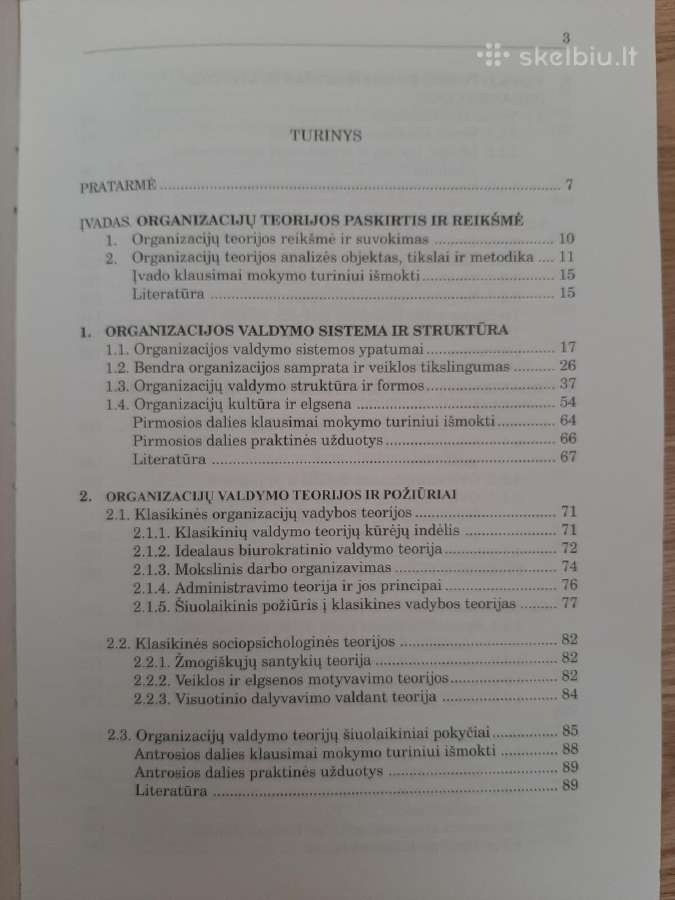 Organizacijų teorija - nuotraukos Nr. 2