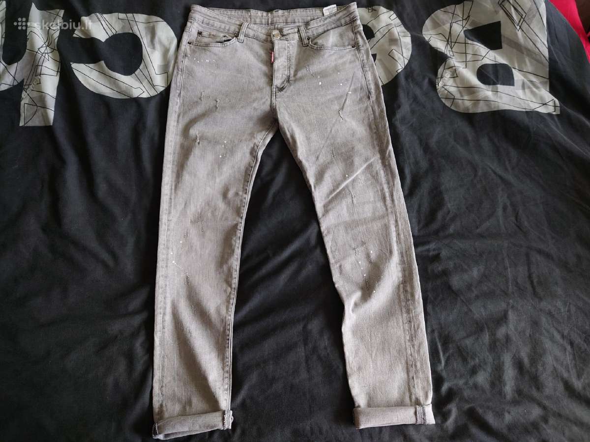 Vyriški Dsquared2 džinsai. M-l.