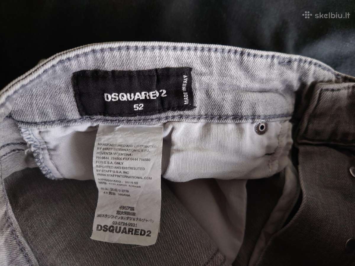 Vyriški Dsquared2 džinsai. M-l. - nuotraukos Nr. 5