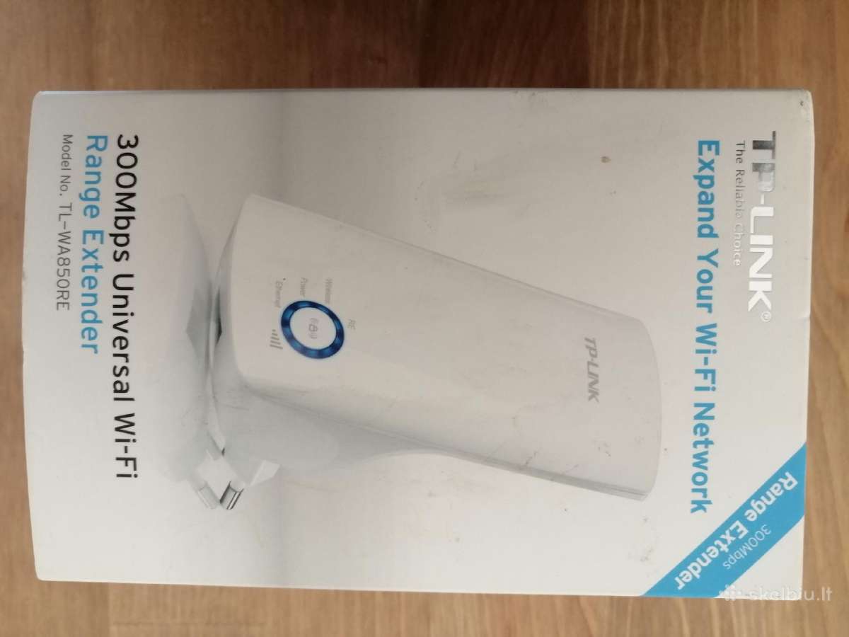 Tp-link 300mbps Universalus Wi-fi Range Extander - nuotraukos Nr. 4
