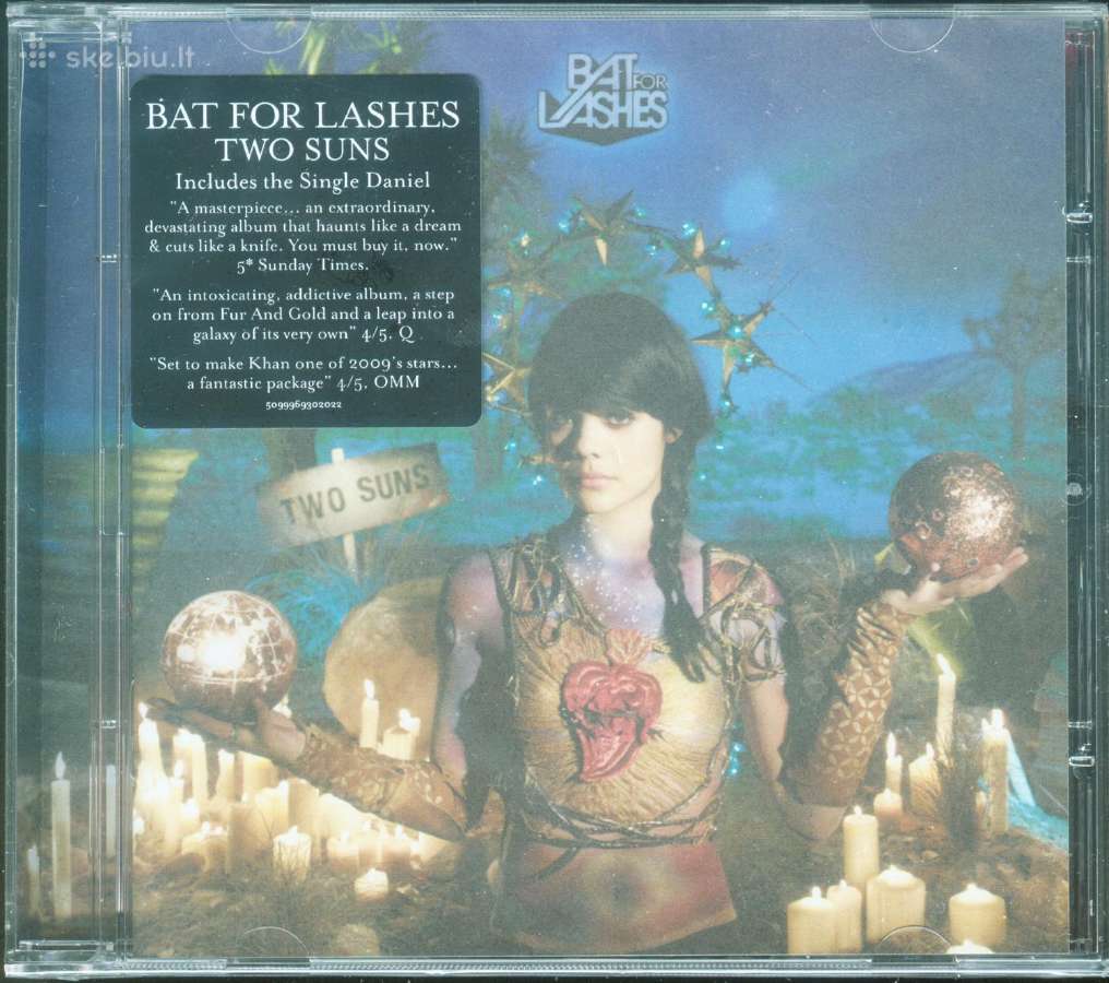 Bat For Lashes CD Two Suns - Skelbiu.lt