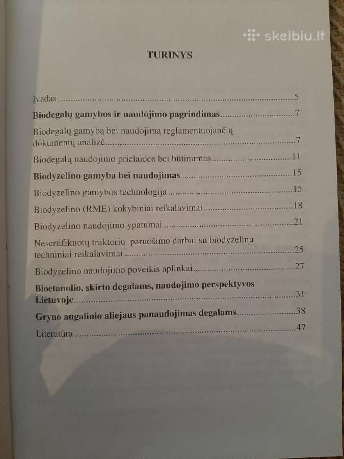Biodegalų naudojimas - nuotraukos Nr. 2