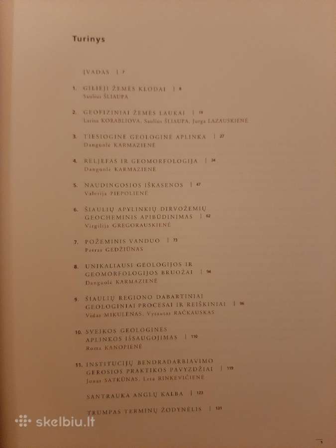 Šiaulių krašto geologija - nuotraukos Nr. 2