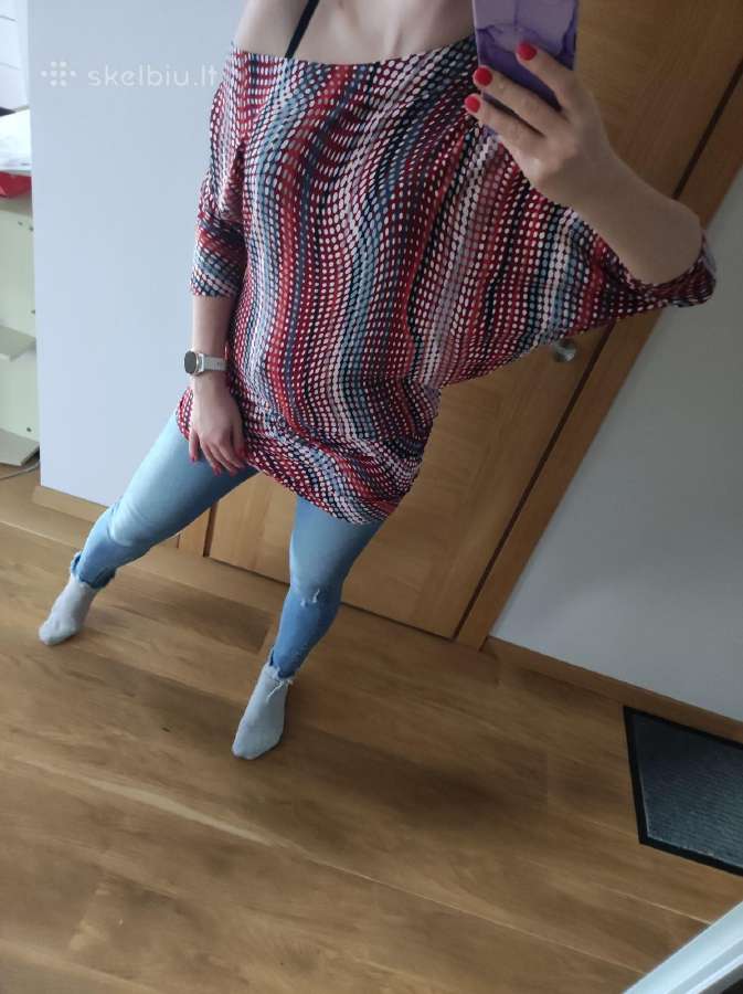 Trikotažinė mini sukenlė / tunika