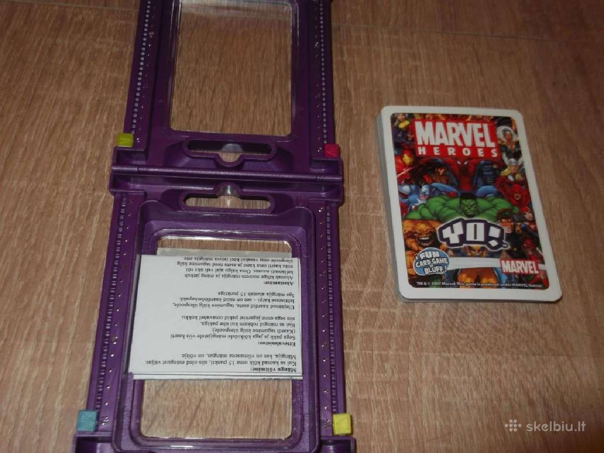 Kortų žaidimai vaikams Marvel, Mag-blast, Laivynas - nuotraukos Nr. 3