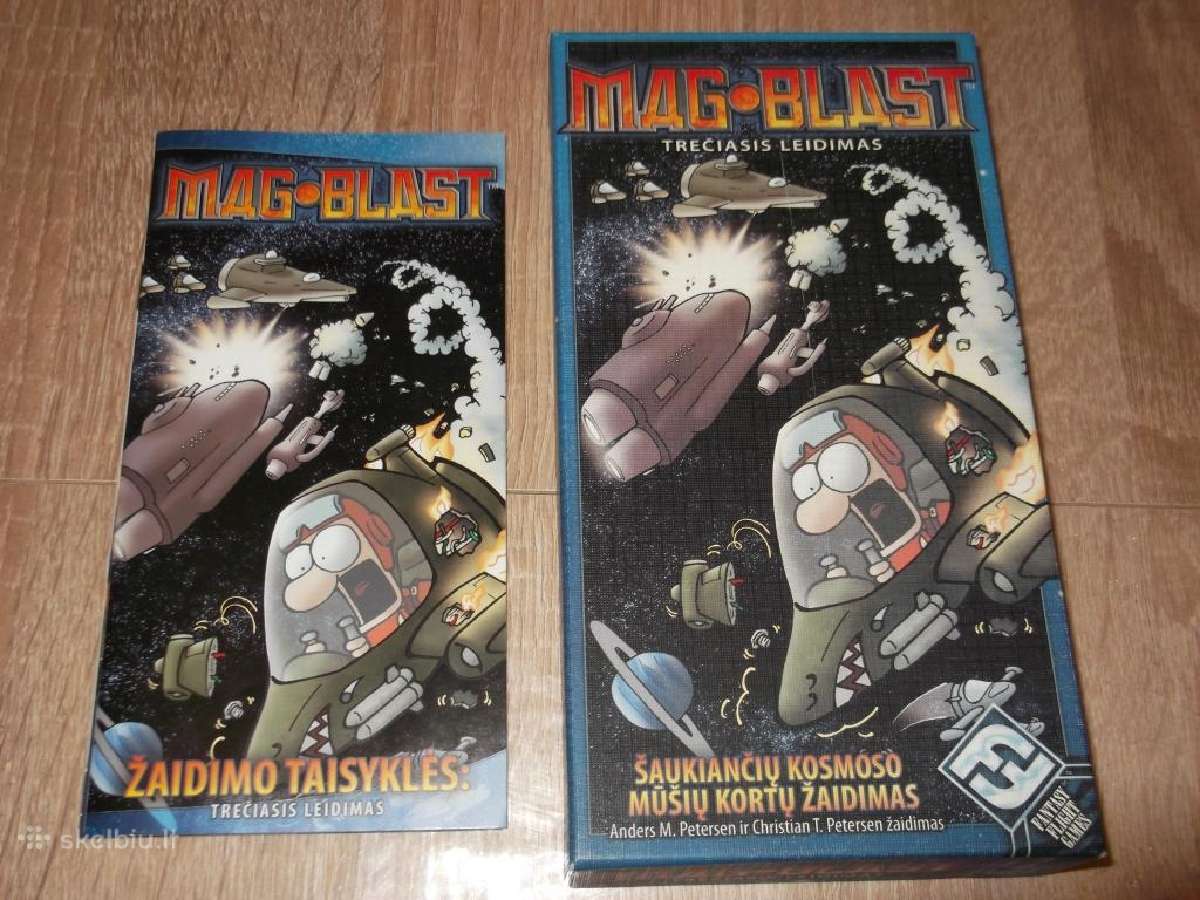 Kortų žaidimai vaikams Marvel, Mag-blast, Laivynas - nuotraukos Nr. 6