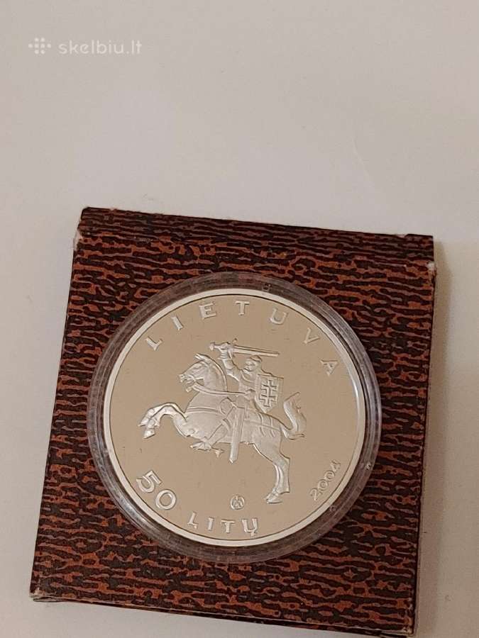 50 litų moneta - Kuršių Nerija (Unesco paveldas) - nuotraukos Nr. 2