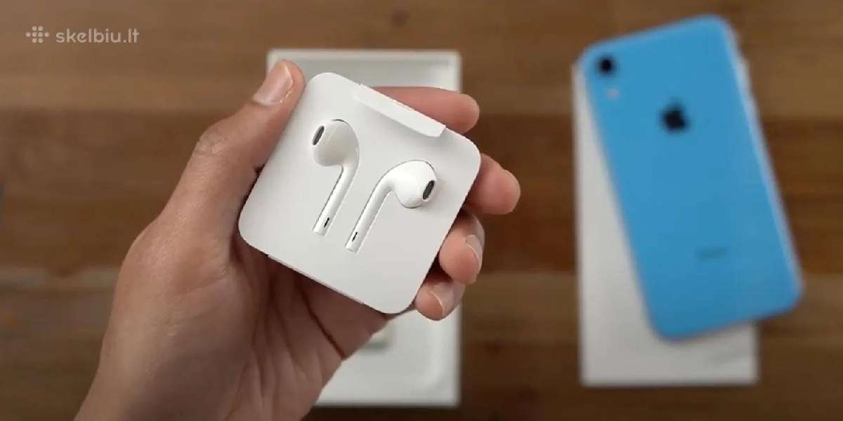 Naujos apple earpods ausinės, originalios