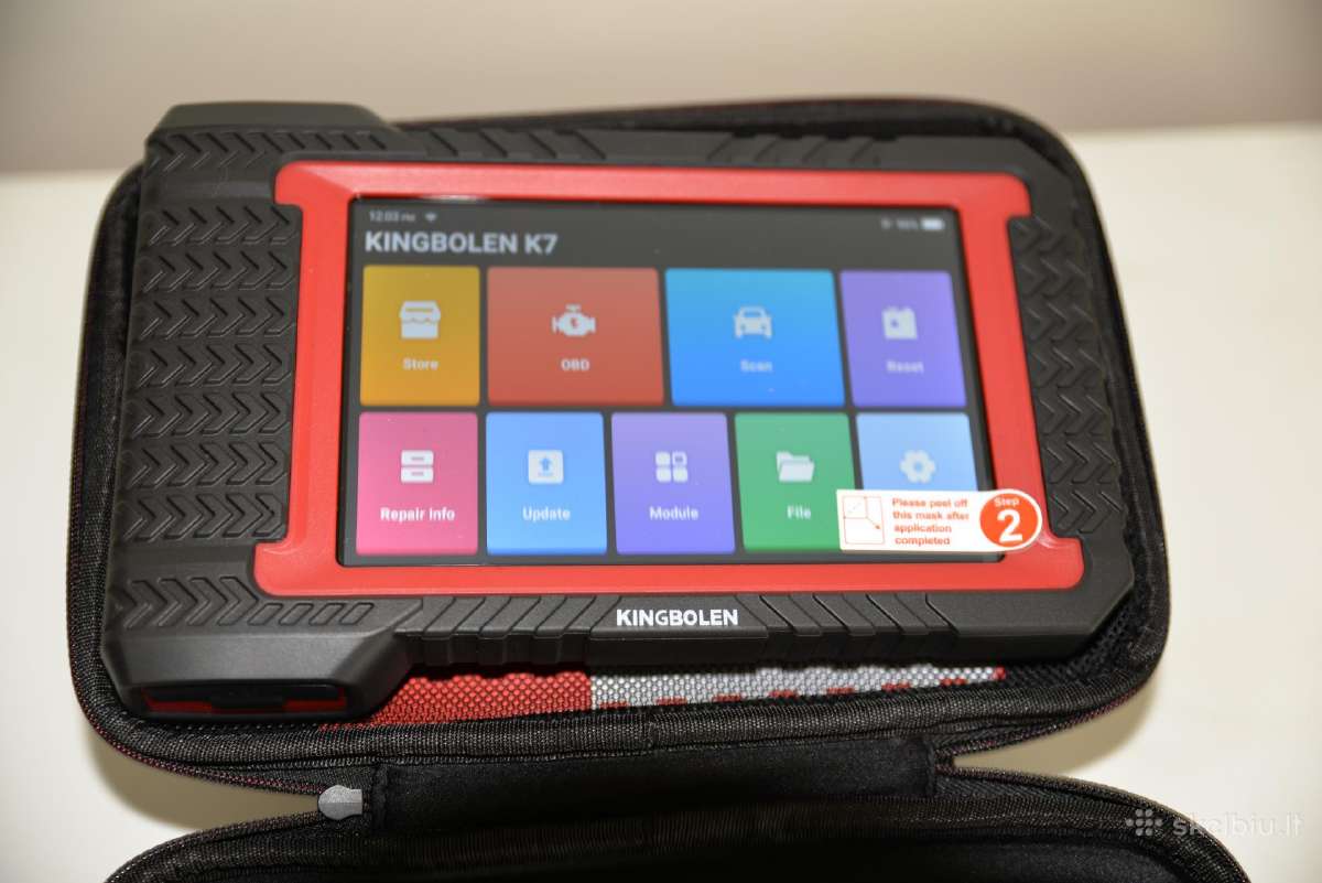 Kingbolen K7 profesionali diagnostika - nuotraukos Nr. 7