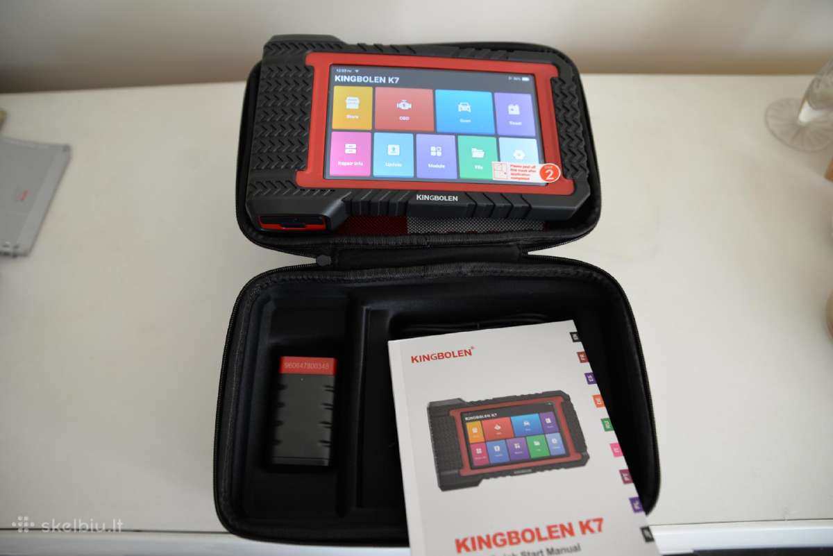Kingbolen K7 profesionali diagnostika - nuotraukos Nr. 8
