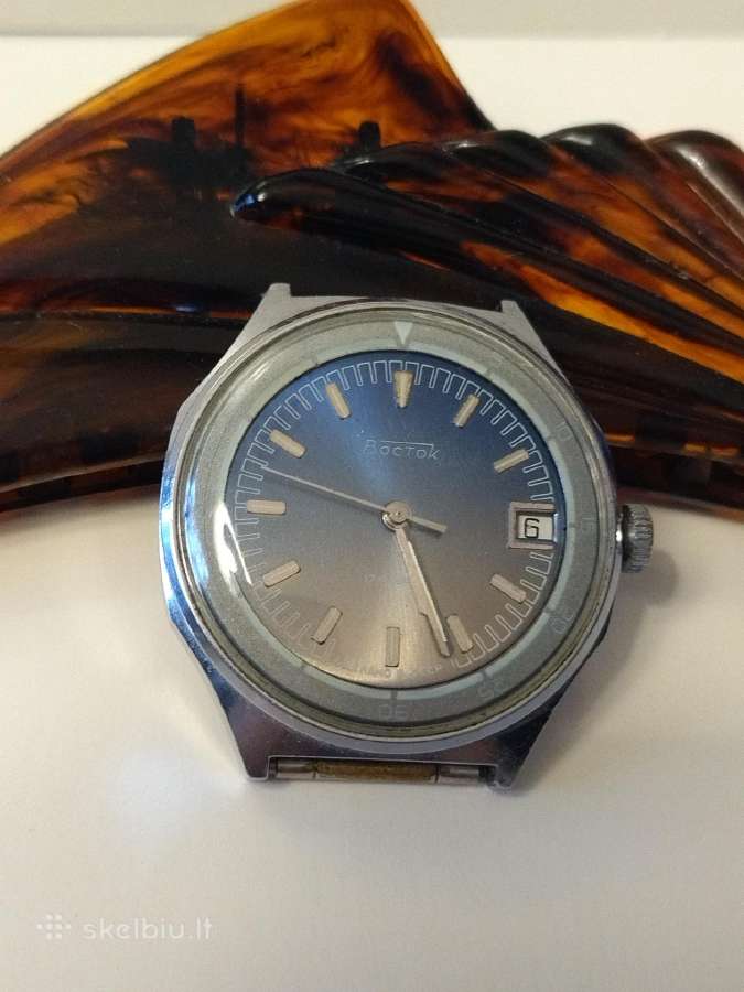 Tarybinis laikrodis Vostok,17 akm.geras,veikia