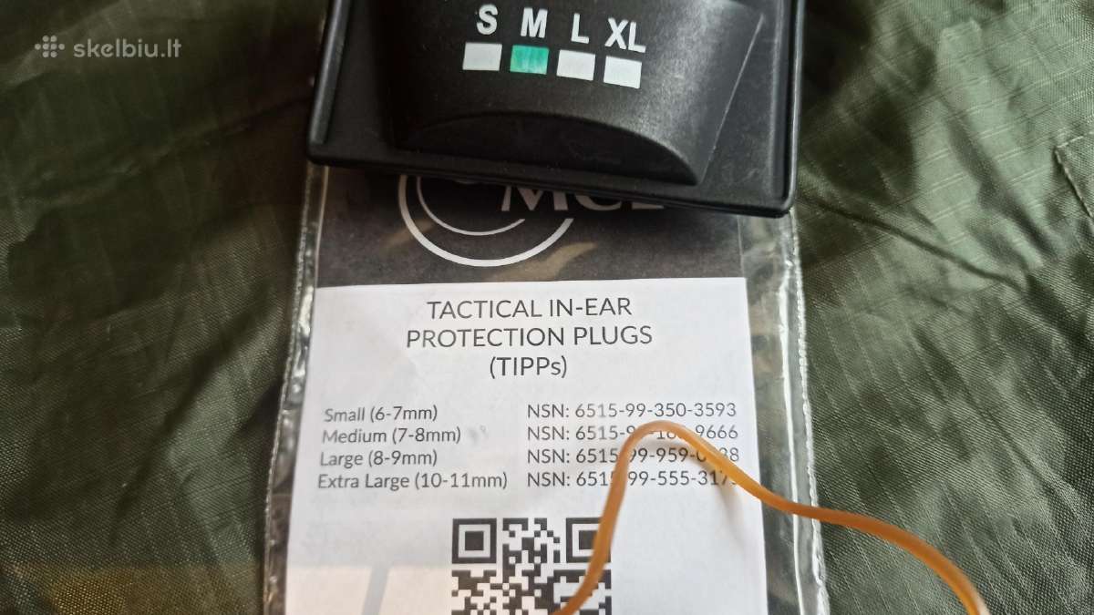 Mcl taktiniai ausų kištukai Tipps(m) - nuotraukos Nr. 3