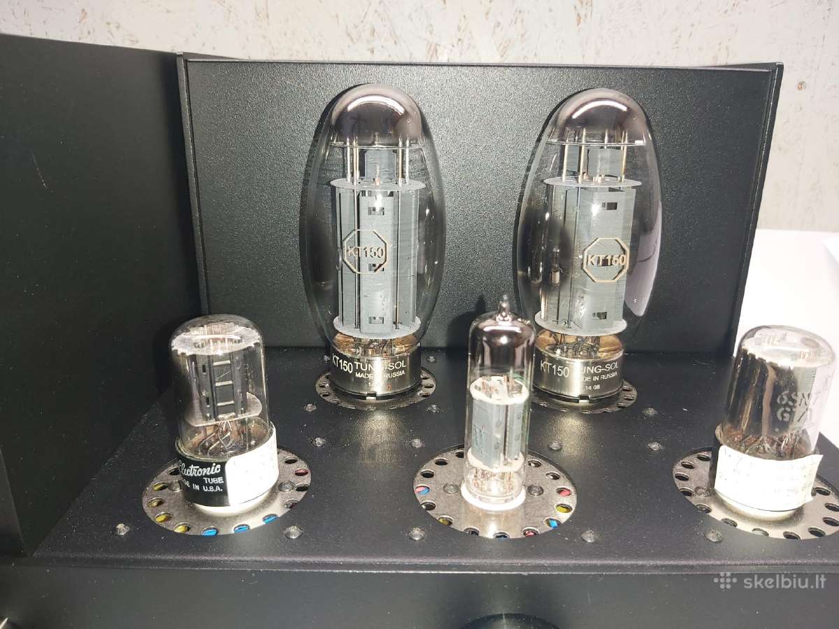 Lempinis stiprintuvas Kt150 6sn7 e80cc Se - nuotraukos Nr. 2