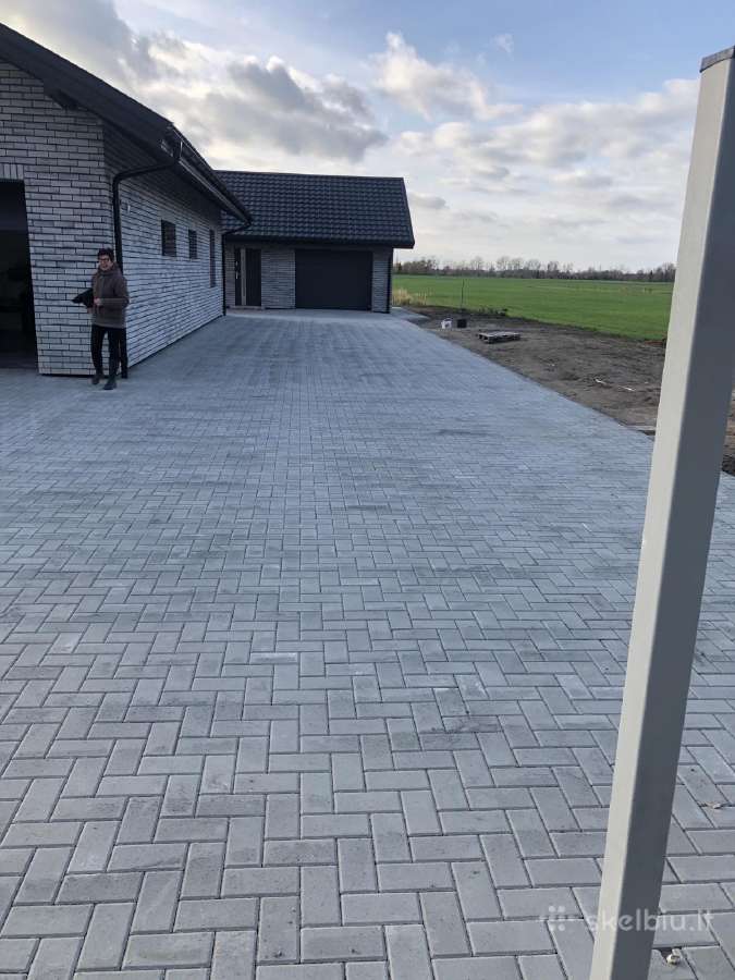 Trinkelių klojimas Panevėžyje ir 100 km aplink