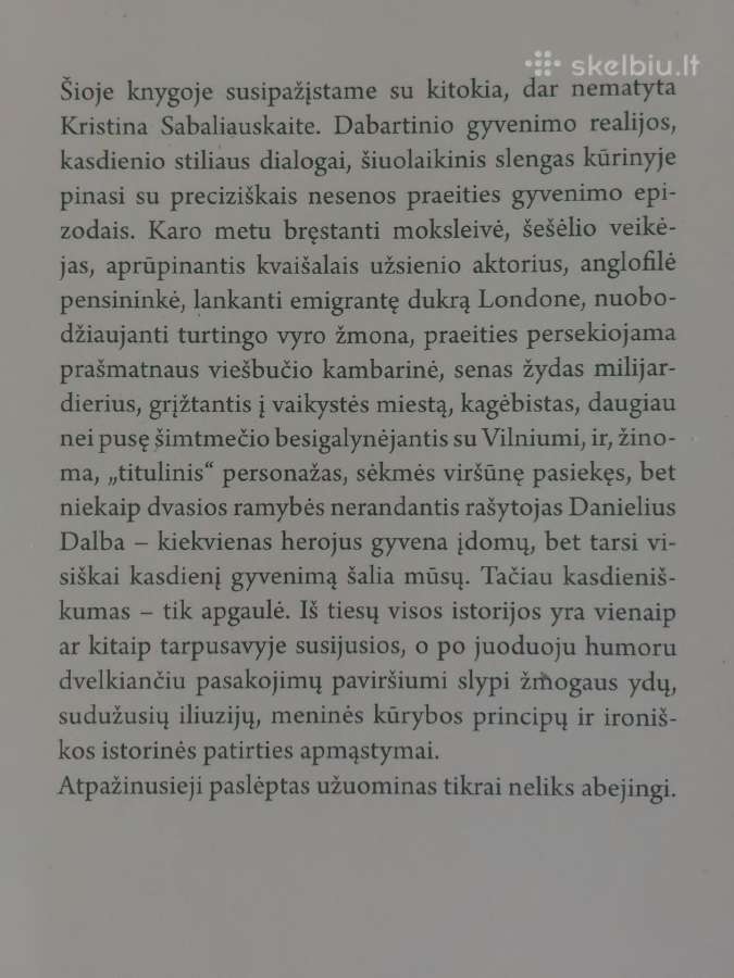Sabaliauskaitė - Danielius Dalba & kitos istorijos - nuotraukos Nr. 3