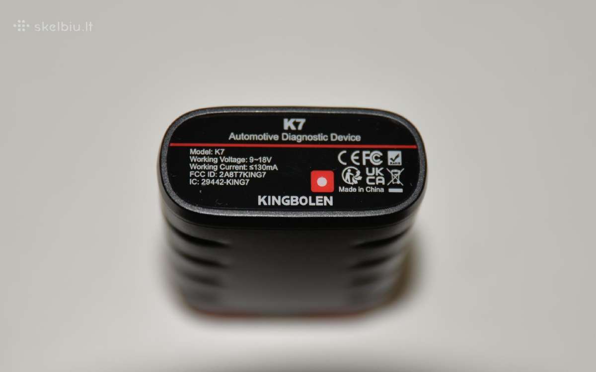 Kingbolen K7 profesionali diagnostika - nuotraukos Nr. 12