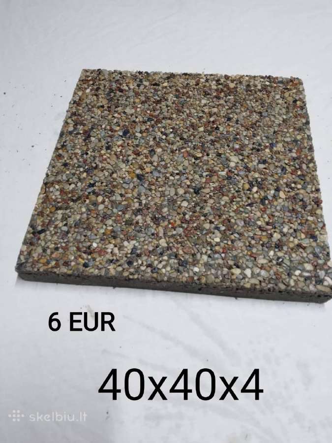Parduodu lauko plyteles,betoninius stulpelius - nuotraukos Nr. 7