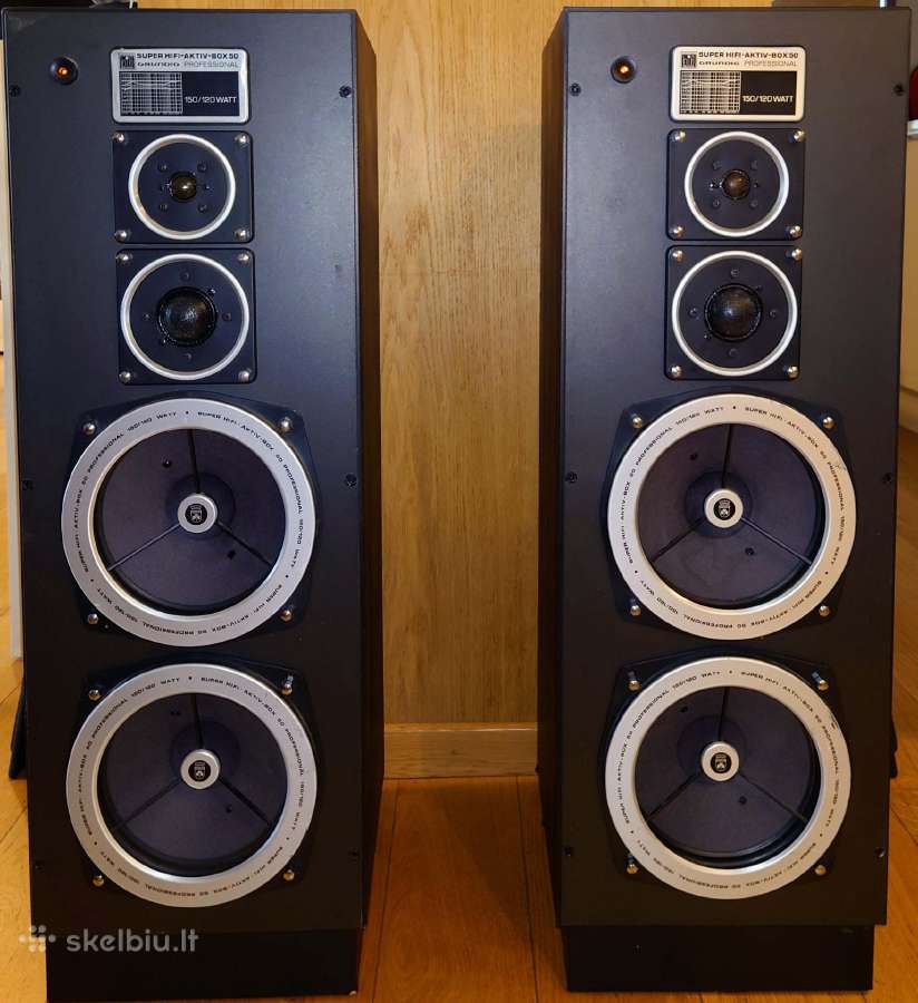 Grundig Aktiv Box 50 aktyvios kolonėlės - nuotraukos Nr. 2