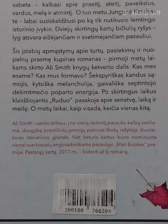 Ali Smith + Ruduo / Ali Smith - Žiema . - nuotraukos Nr. 16