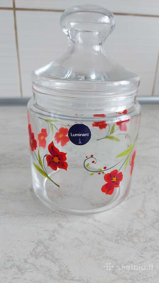 Stiklinis indelis biriems produktams - nuotraukos Nr. 3