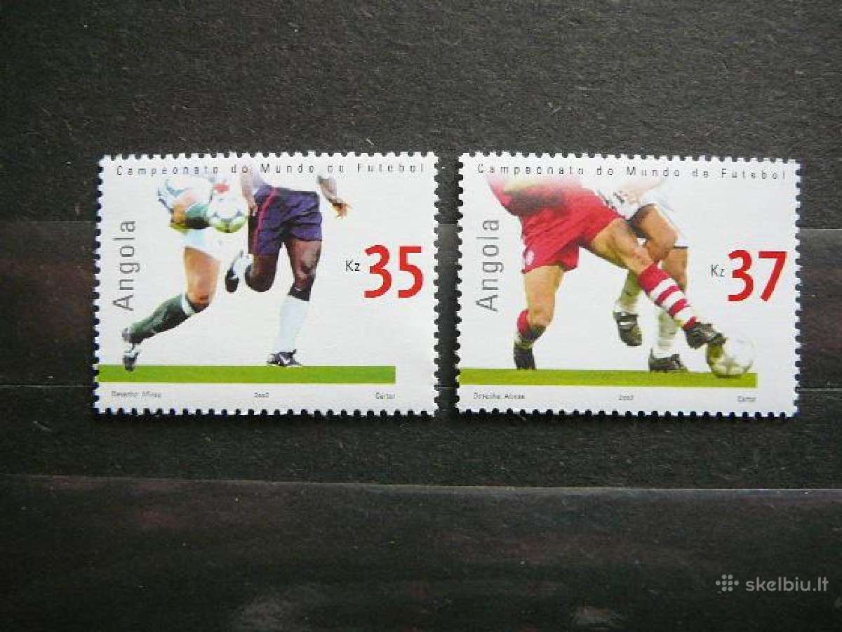 Futbolas Angola 2002 Mnh agn174