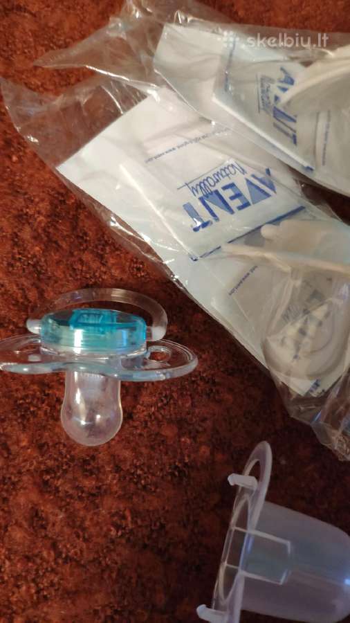 Avent silikoniniai čiulptukai 0-6 mėn