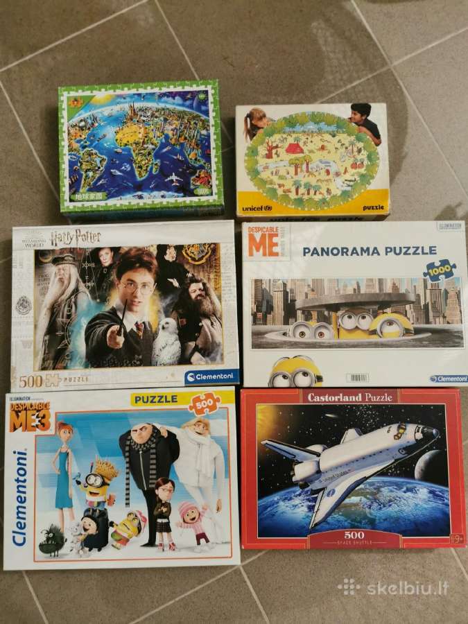 Panorama puzzle Minions 500. Pimpačkiukų dėlionė - nuotraukos Nr. 3
