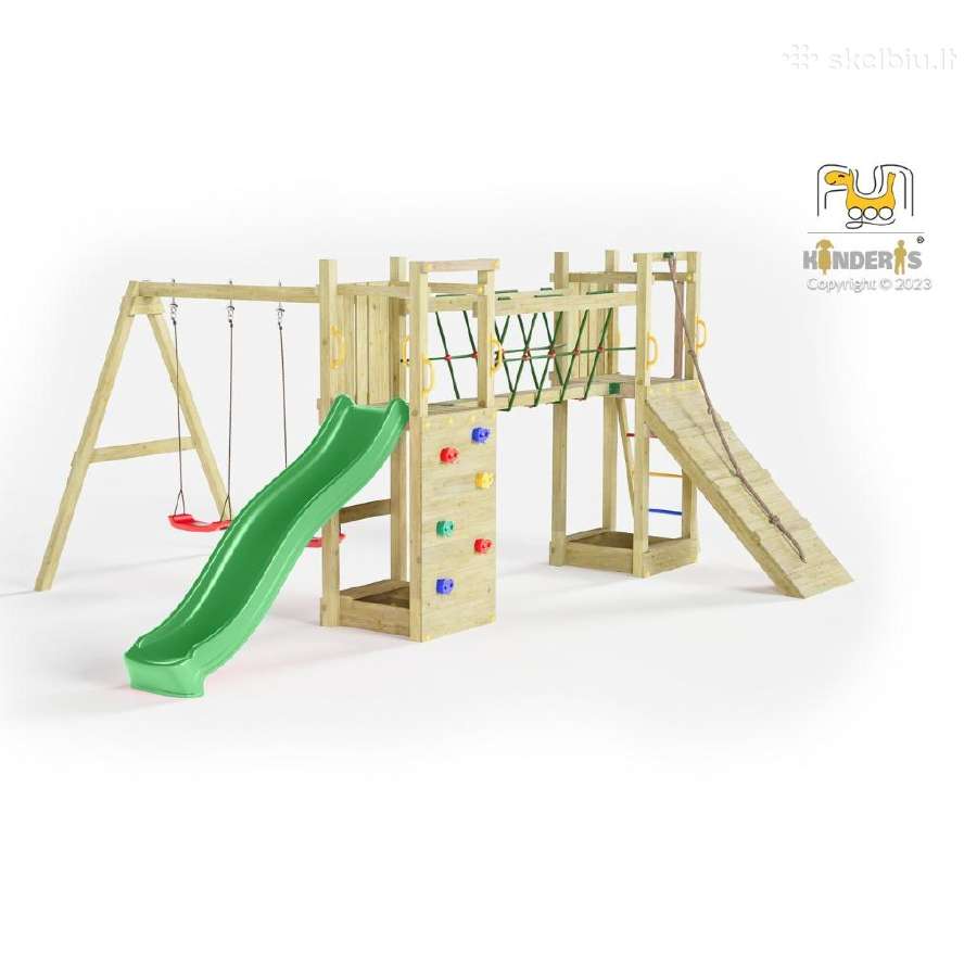 Medinė žaidimų aikštelė "Maxi Bunny"