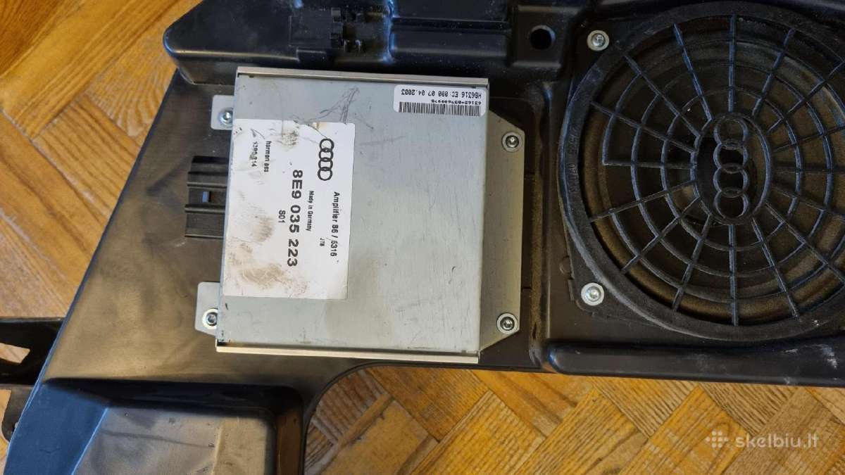 Audi A4 B6 Universalas Subwoofer Garsiakalbis - nuotraukos Nr. 7