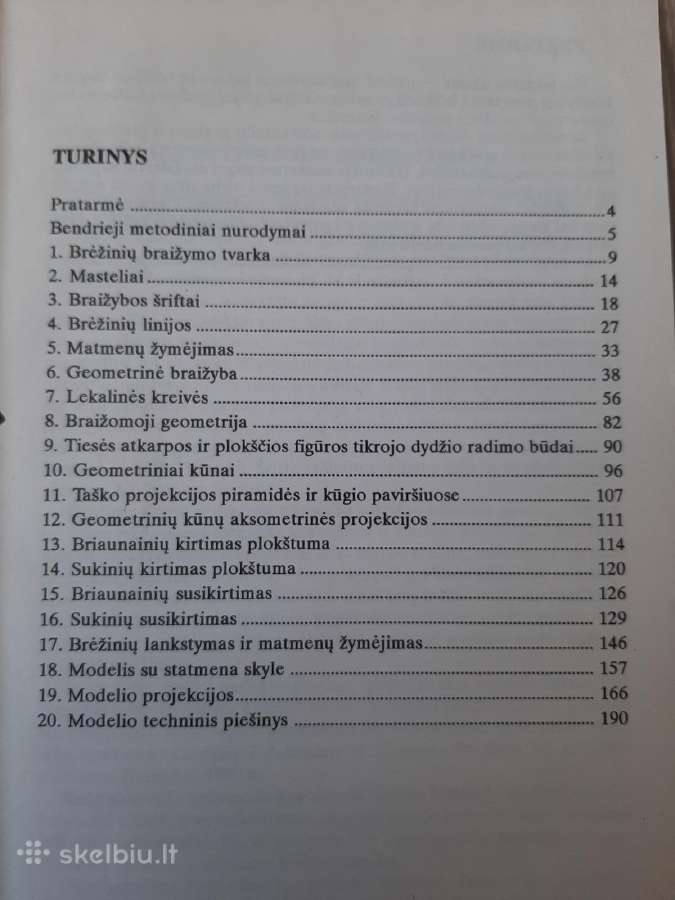 Inžinerinės Grafikos Uždavinynas 1-2 dalys - nuotraukos Nr. 3