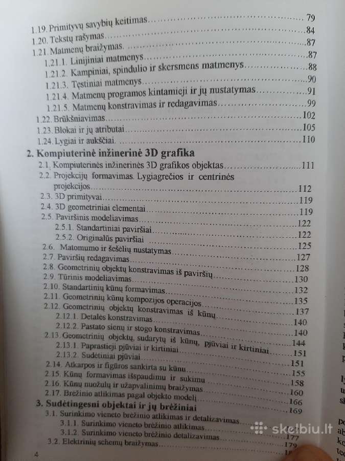 Kompiuterinė inžinerinė geomerija ir grafika - nuotraukos Nr. 4