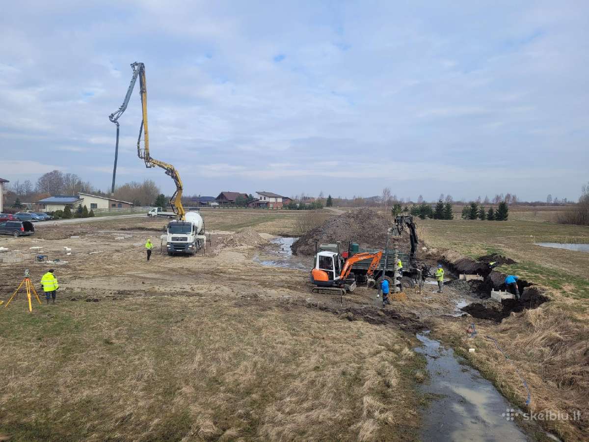 Cfa Poliai, Pamatų Įrengimas, Klaipėda - nuotraukos Nr. 11